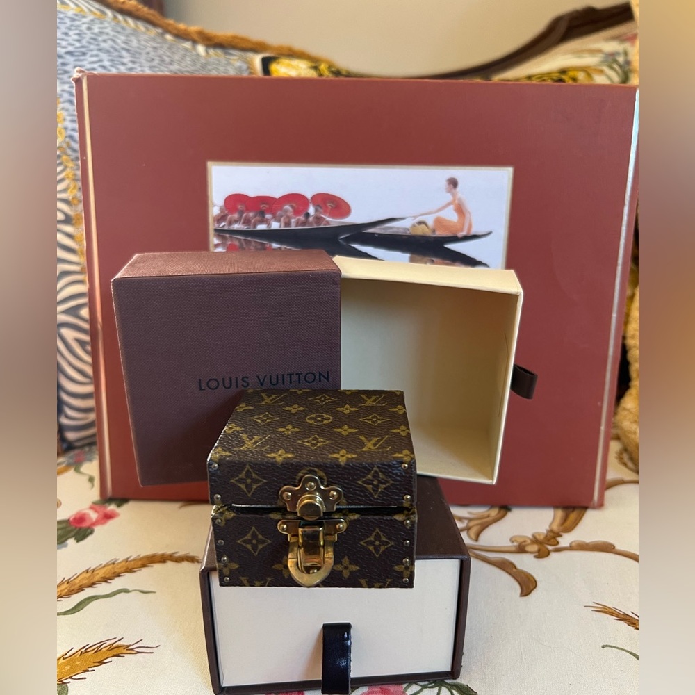 Louis Vuitton Monogram Petite ~ Jewelry Trunk Box